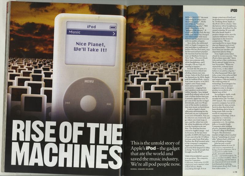 The iPod: Rise of the Machines