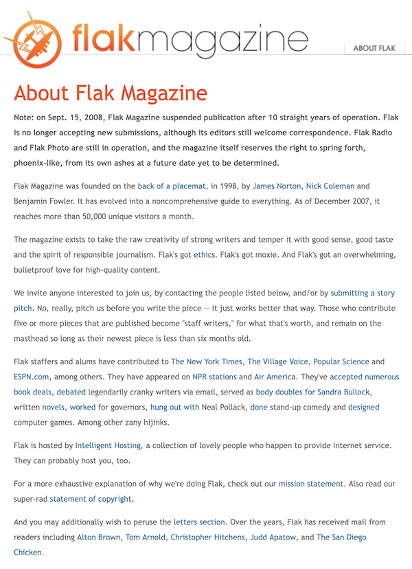 Flak Magazine
